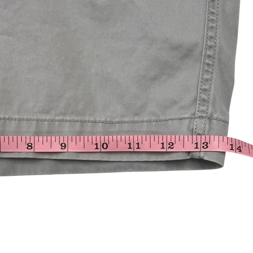 Polo Ralph Lauren Men's Chino Shorts Light Gray Relaxed Fit Size 40 Flat Front